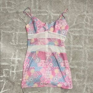 Colorful Patchwork Sundress